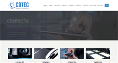 Desktop Screenshot of cbtecnologia.com.br